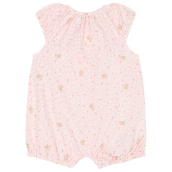 Baby Girls Pink Romper