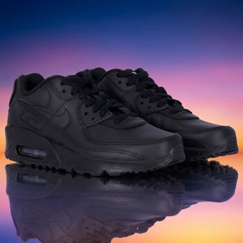 Black Nike Air Max 90 Trainers