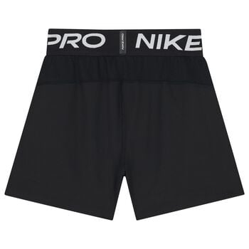 Boys Black Logo Dri-Fit Shorts