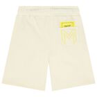 Boys Ivory Logo Shorts, 1, hi-res