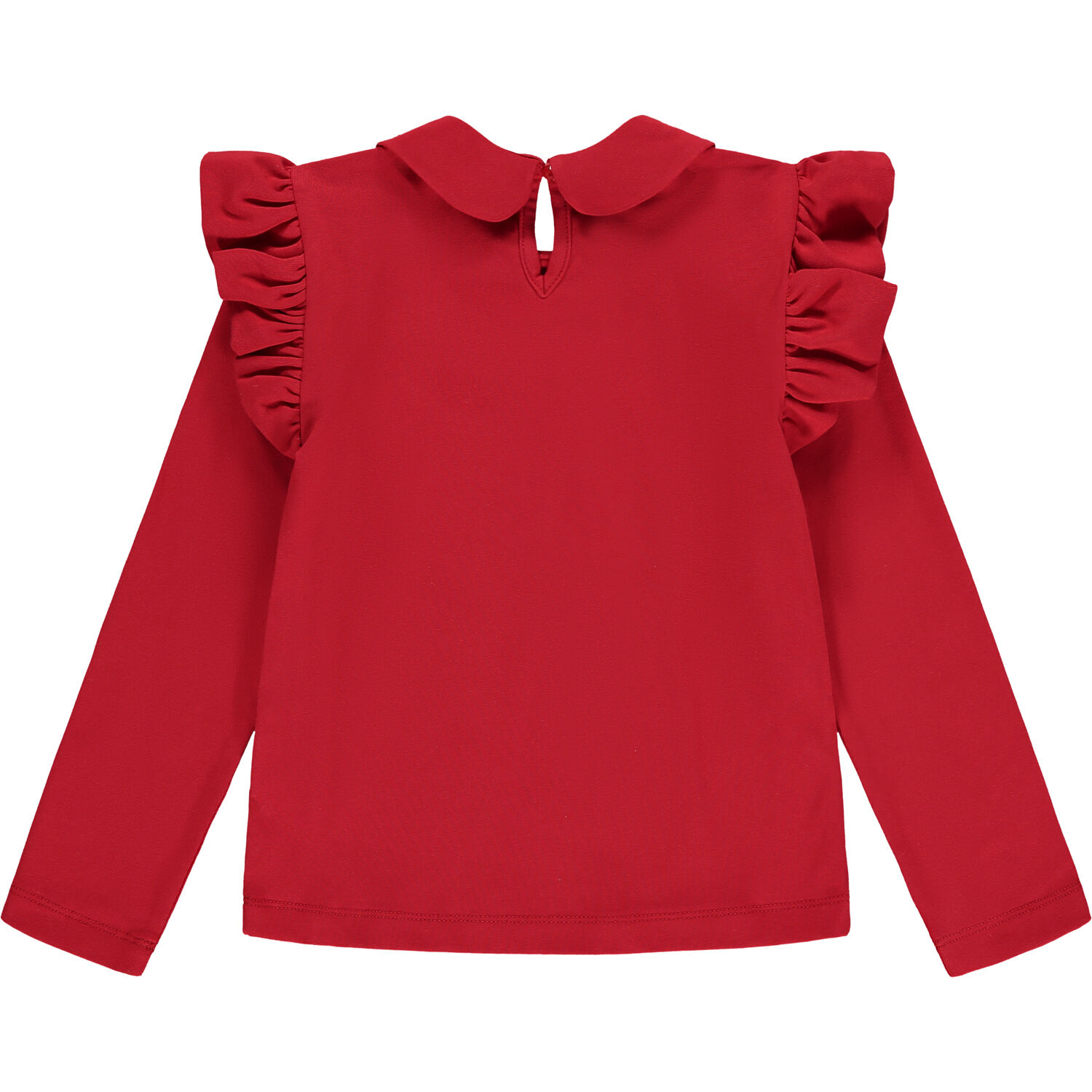 Girls Red & Ivory Crown Skirt Set, 1, hi-res image number null