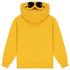 Boys Yellow Logo Hooded Top, 3, hi-res