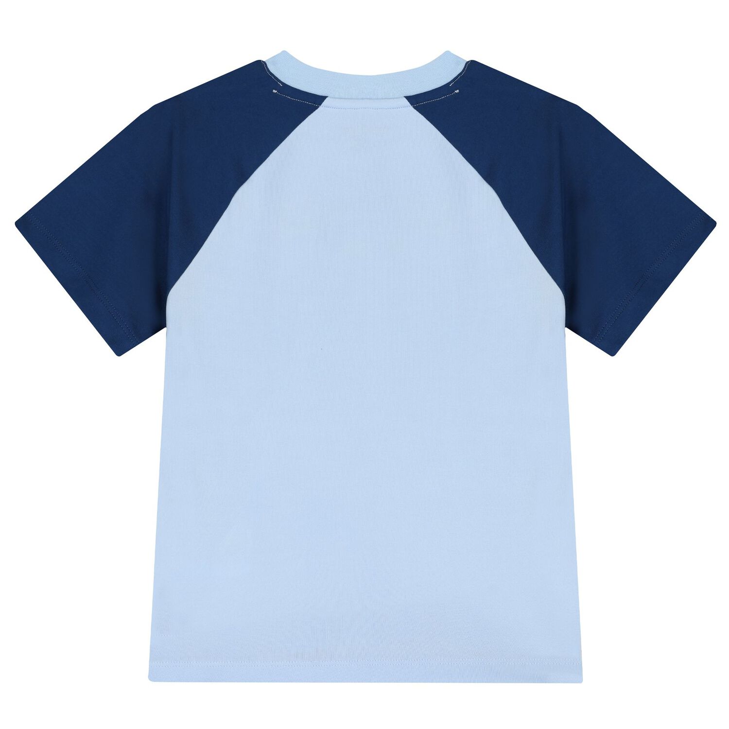 Boys Blue Logo Shorts Set, 1, hi-res