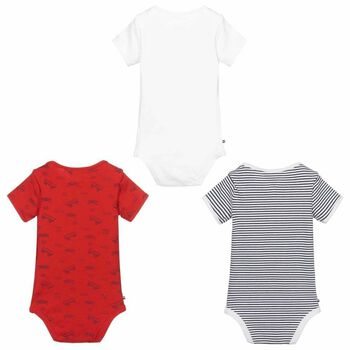 Baby Boys Three Piece Bodysuit Set