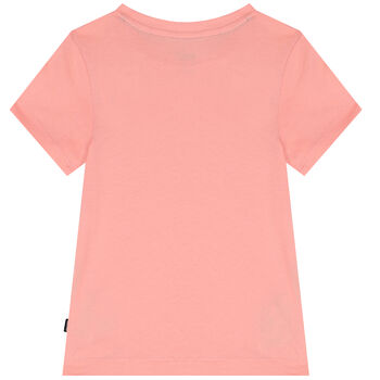 Girls Pink Logo T-Shirt