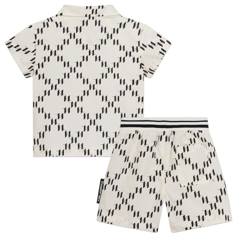 Karl Lagerfeld Shorts Top Logo Black main image 0
