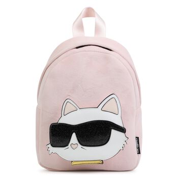 Girls Pink Choupette Backpack
