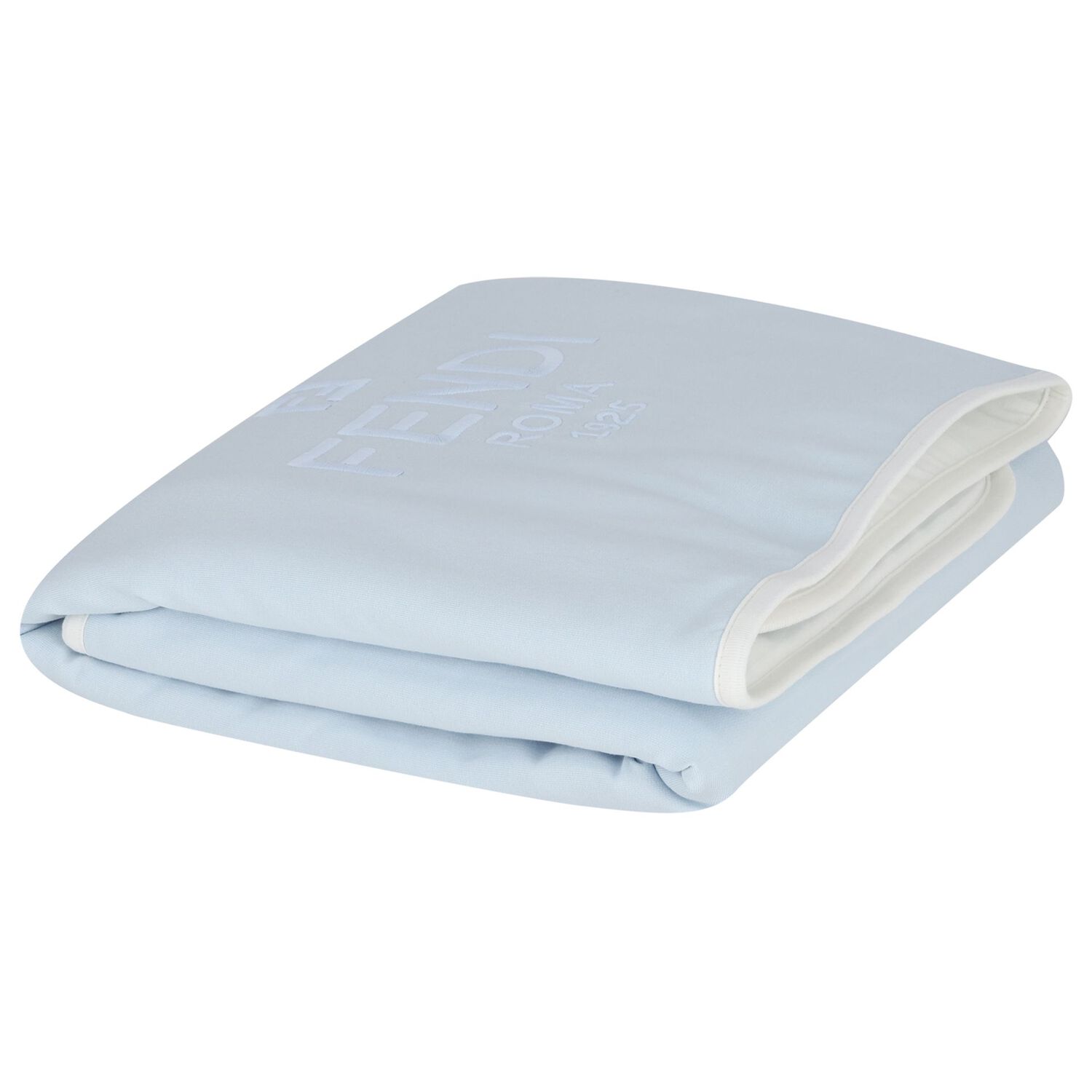 Baby Boys Blue Logo Blanket, 2, hi-res image number null