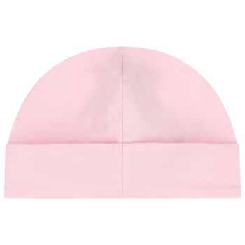 Baby Girls Pink Logo Hat
