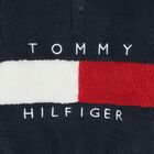 Navy Blue Logo Sherpa Sweatshirt, 1, hi-res