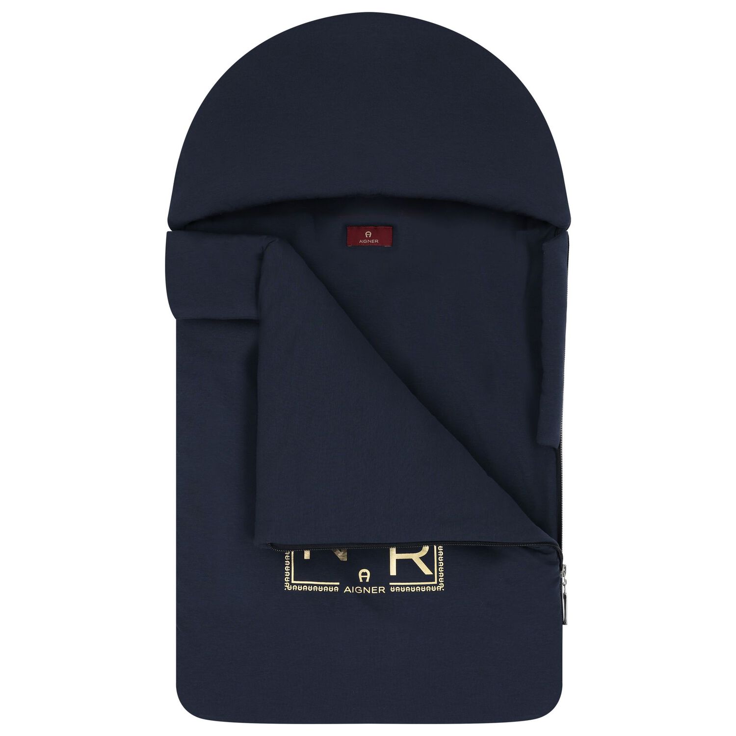 مدس أولاد بالشعار باللون الكحلى و الذهبي, 3, hi-res