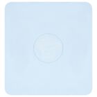 Baby Boys Blue & White Medussa Logo Blanket, 2, hi-res