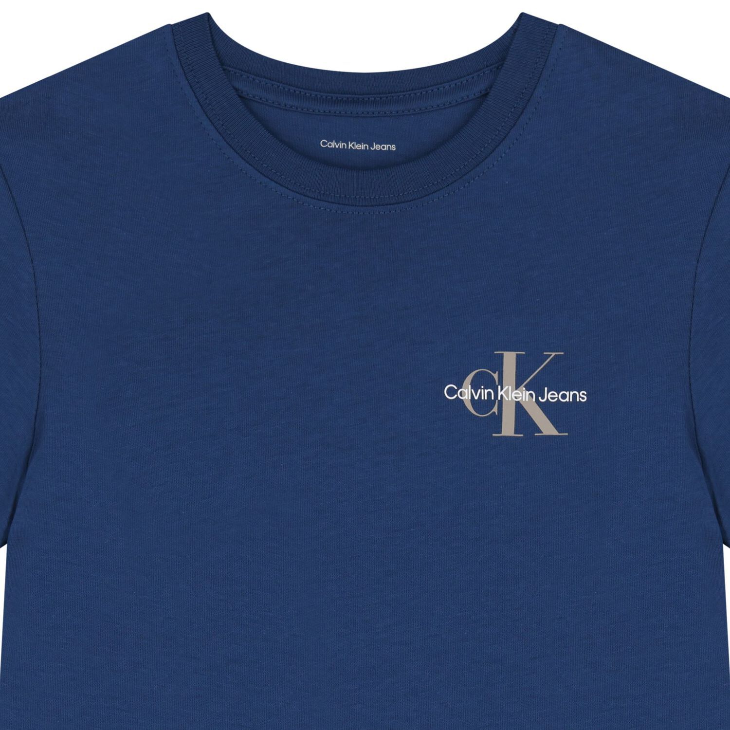 Boys Blue Logo T-Shirt, 3, hi-res