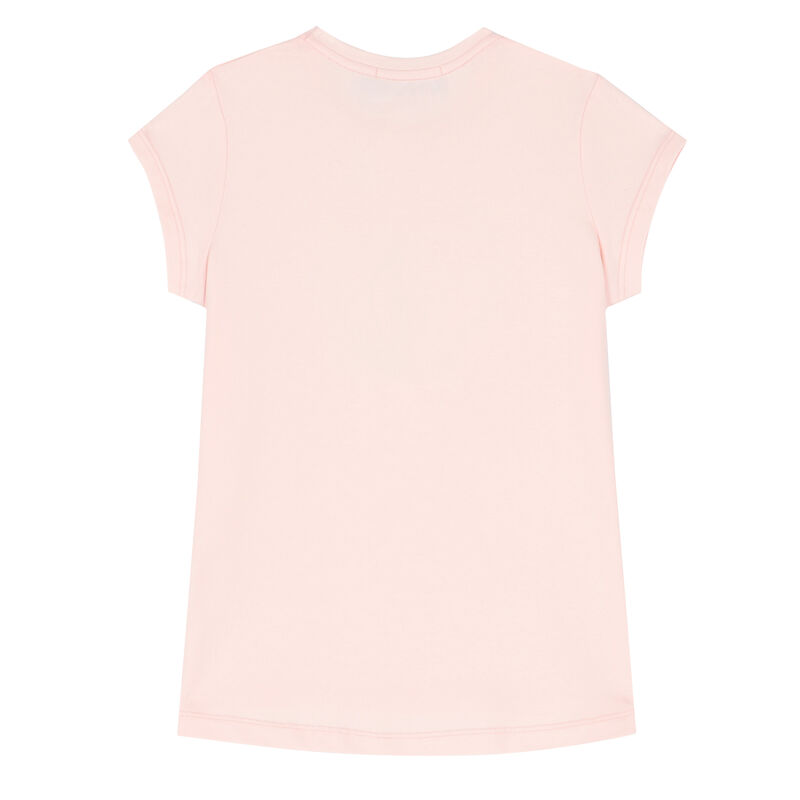 Girls Pink Logo T-Shirt, 1, hi-res image number null