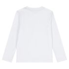 ملابس نوم بشعار باللونين الأبيض و الكحلي للأولاد, 1, hi-res