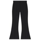 Girls Black Logo Leggings, 2, hi-res