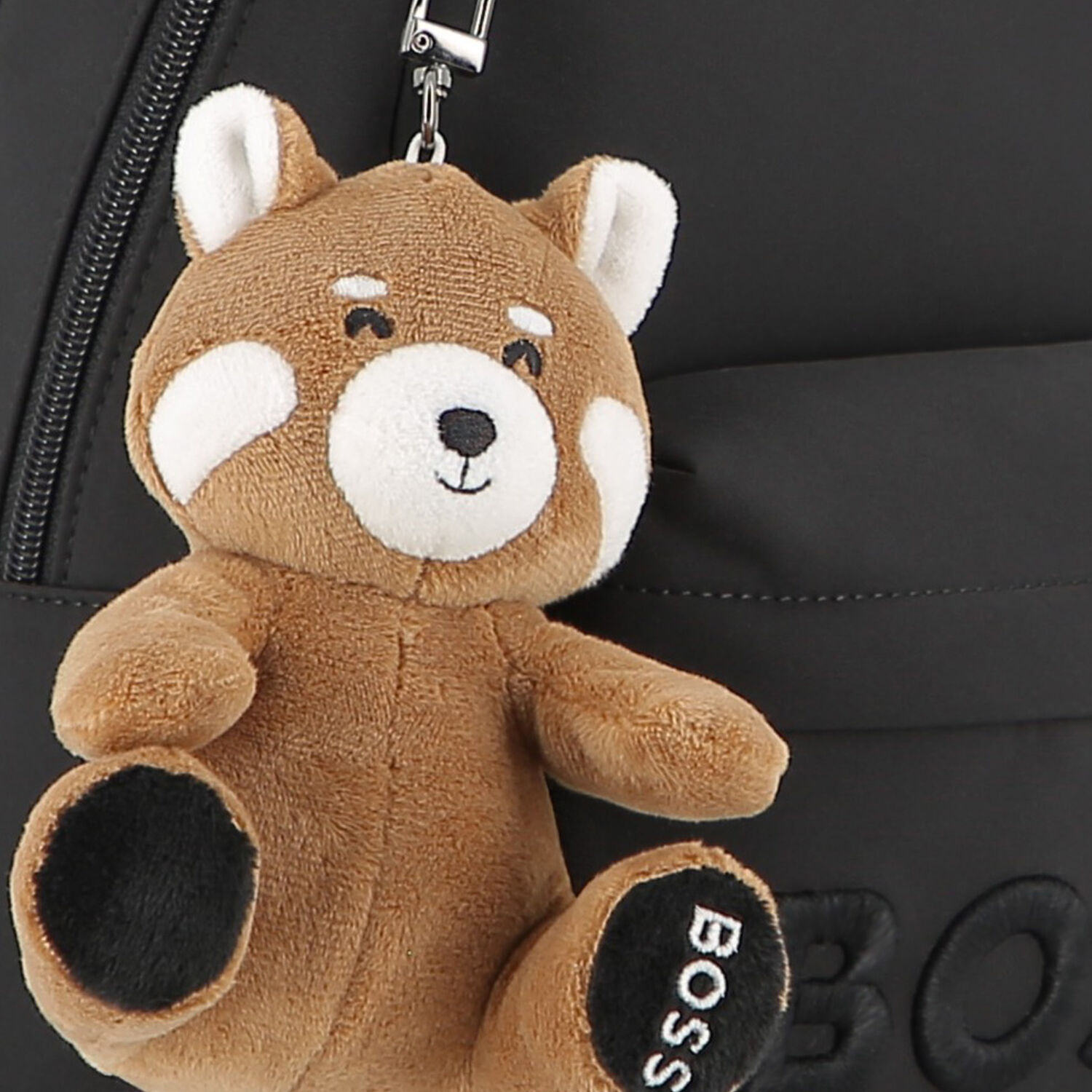 Boys Black Logo Red Panda Backpack, 1, hi-res