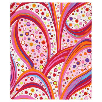 Baby Girls Multi-Coloured Fontane Blanket