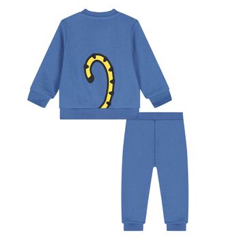 Younger Blue Tiger Logo Tracksuit