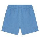 Younger Boys Blue Shark Shorts, 3, hi-res
