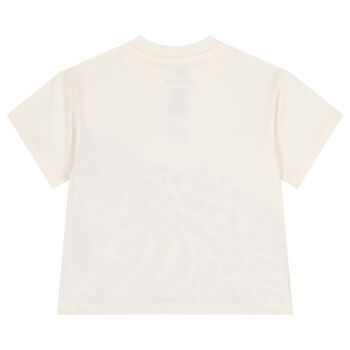 Girls Ivory Logo T-Shirt