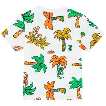 Younger Boys White T-Shirt