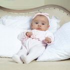 افرول مطرز باللون الوردى للبنات, 1, hi-res