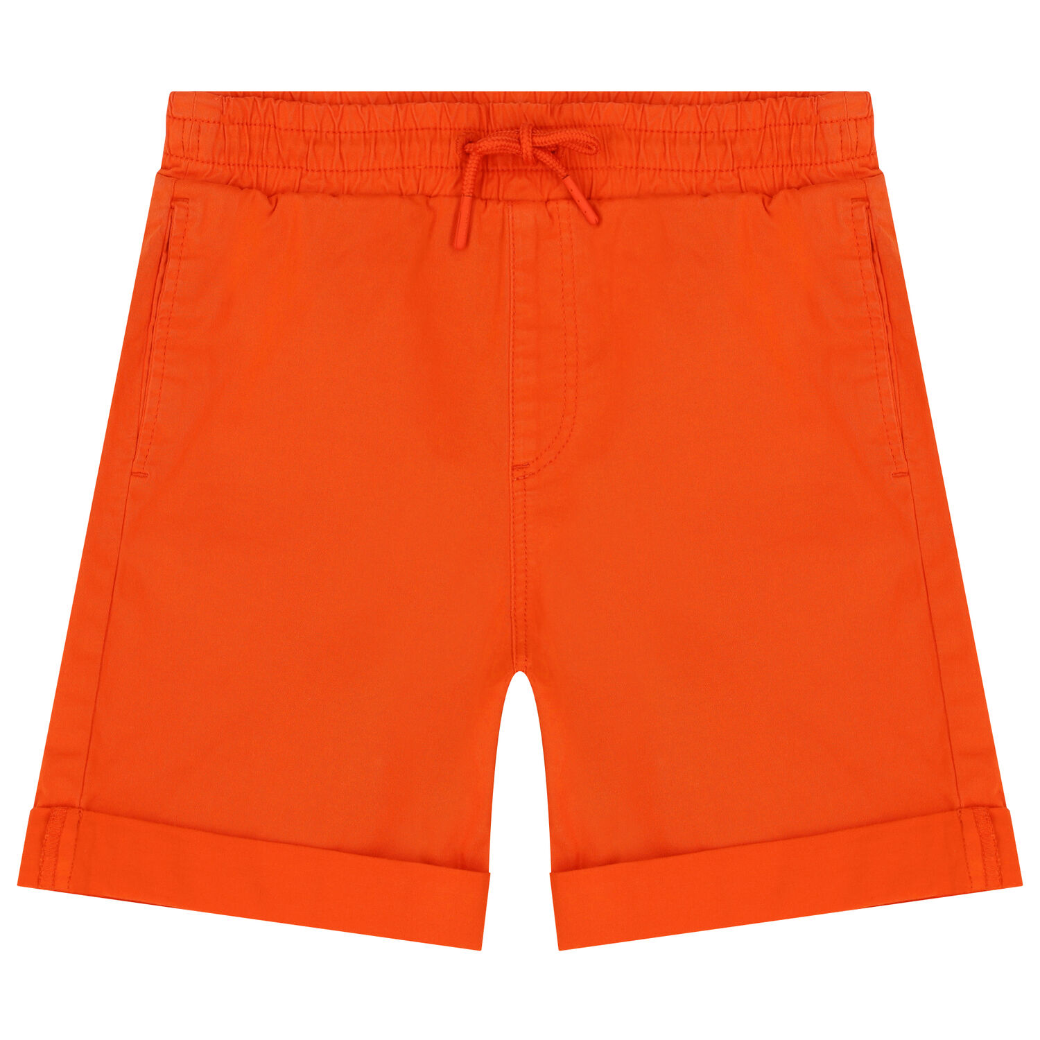 شورت بالشعار باللون الأحمر للأولاد, 2, hi-res