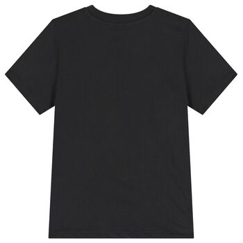 Boys Black Logo T-Shirt