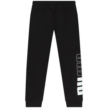 Boys Black Logo Joggers