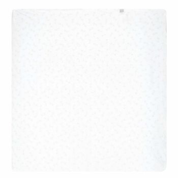 Baby Girls White & Pink Blanket