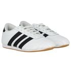 White & Black Logo Taekwondo Lace Trainers, 1, hi-res