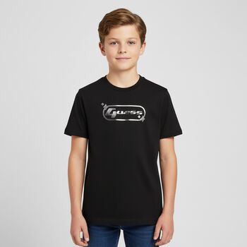 Boys Black Logo T-Shirt