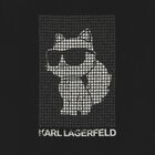 Girls Black Choupette T-Shirt, 1, hi-res