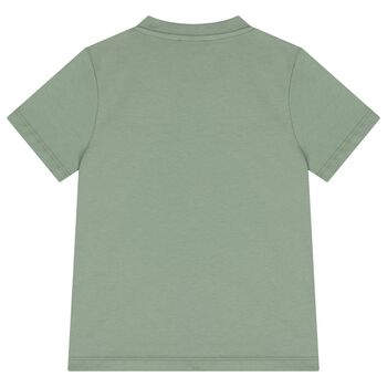 Boys Green Medusa T-Shirt