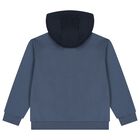 طقم رياضي للأولاد باللون الأزرق والأزرق الداكن (3 قطع), 2, hi-res