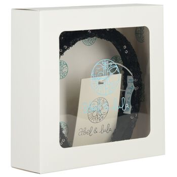 Girls Black Sequin Headband