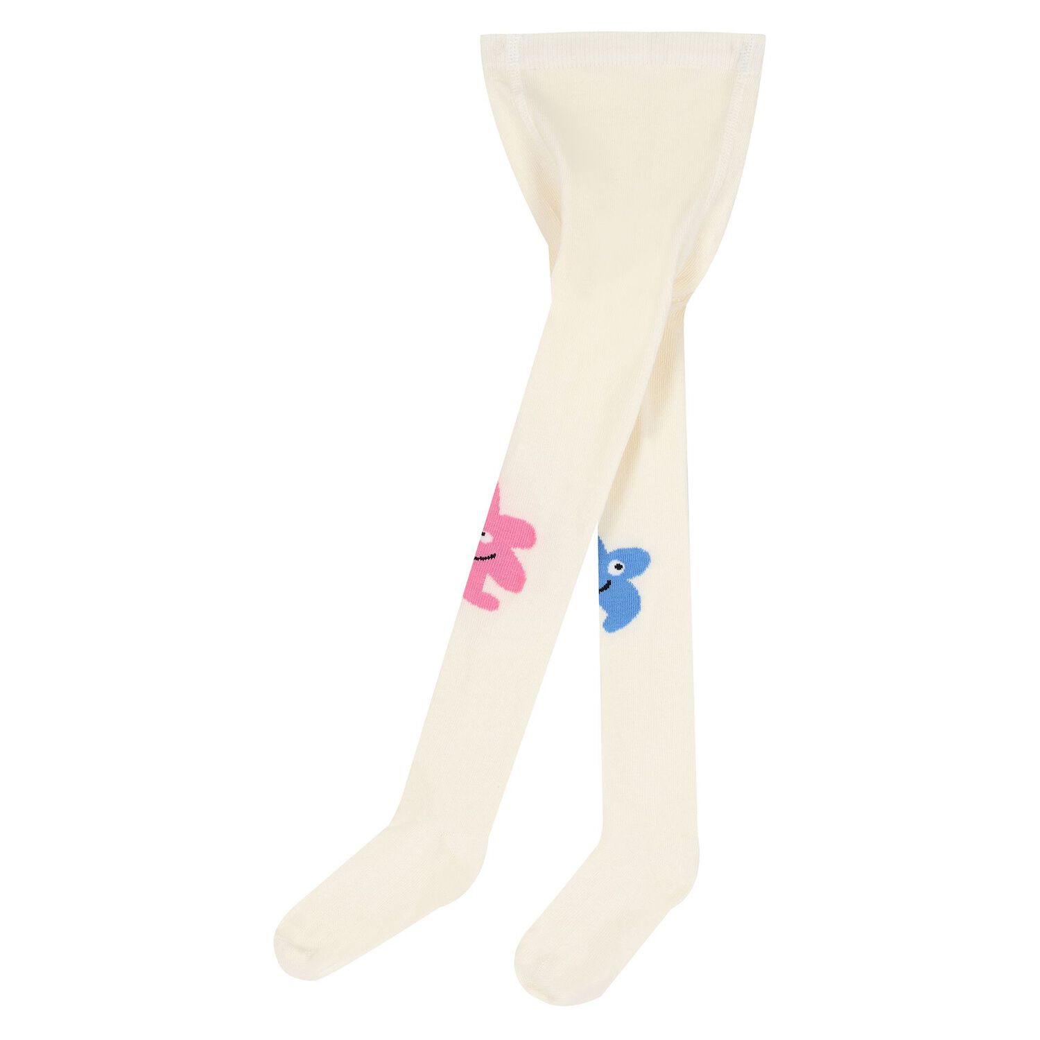 Younger Girls Ivory Tights, 1, hi-res