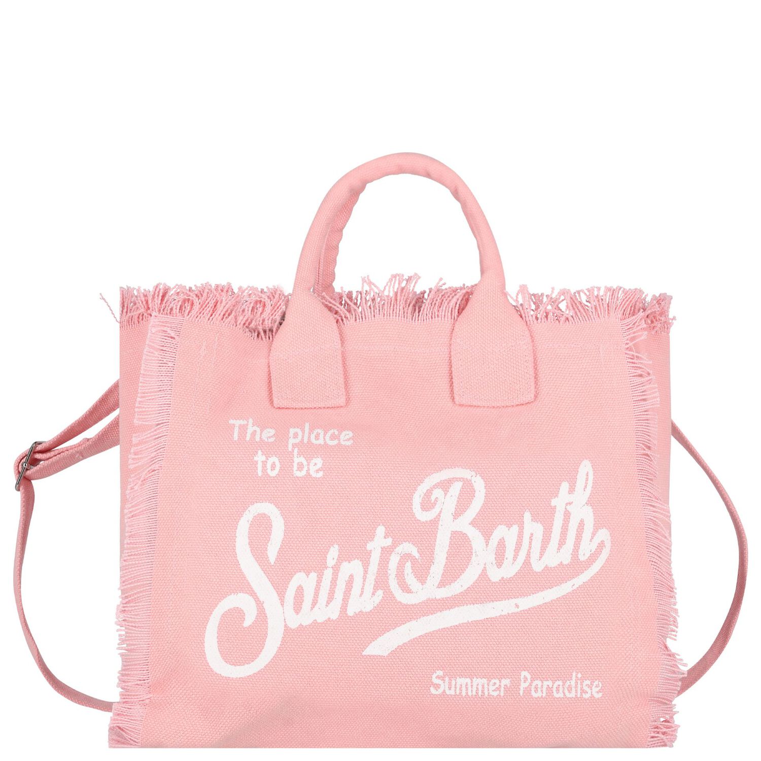Girls Pink Logo Tote Bag, 1, hi-res