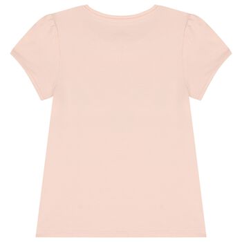 Girls Pink Logo T-Shirt