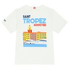 Boys White Saint Tropez T-Shirt, 1, hi-res
