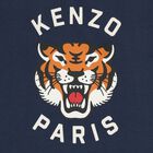 Younger Navy Blue Tiger Logo T-Shirt, 1, hi-res