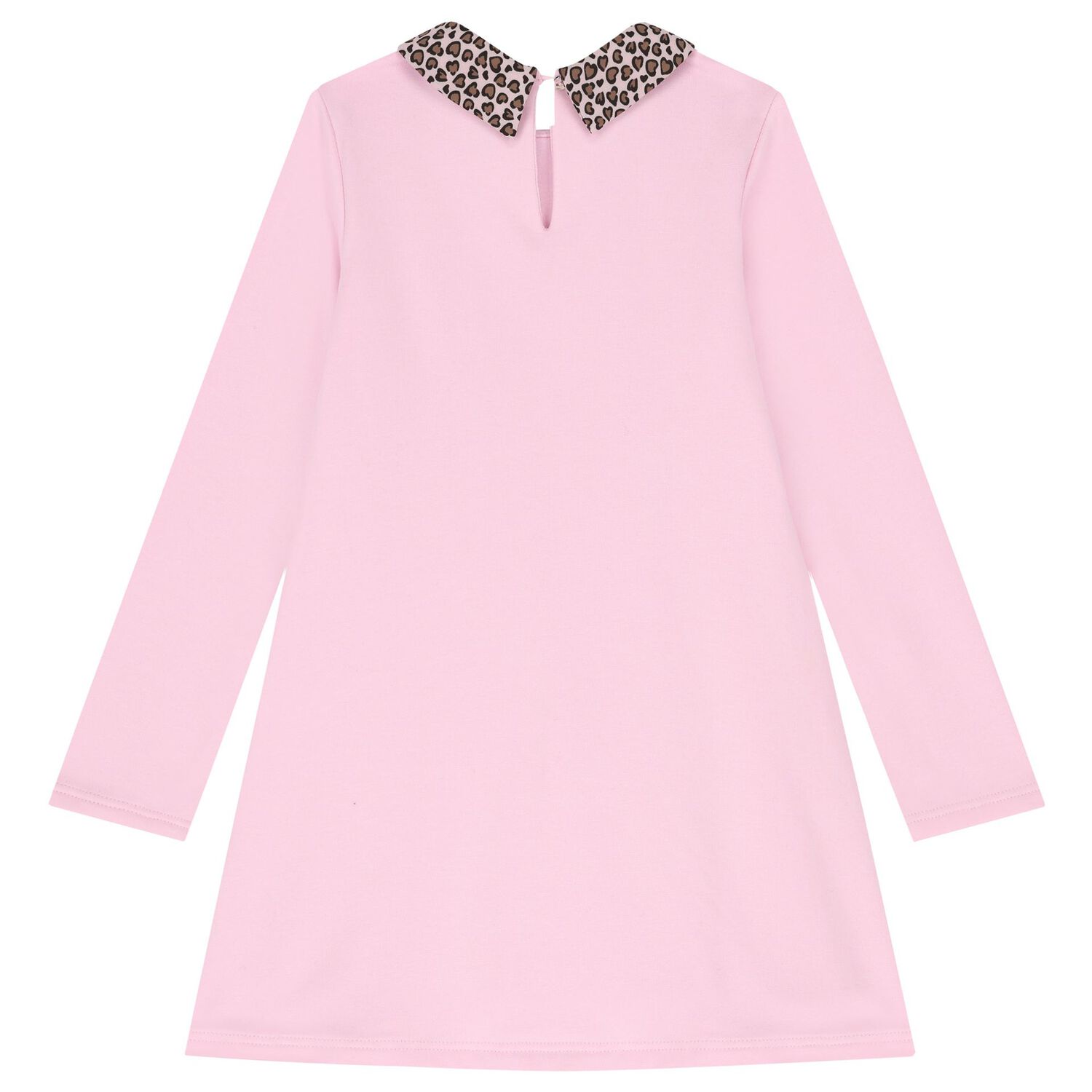 فستان بنات بطبعة حقيبة باللون الوردي, 1, hi-res image number null