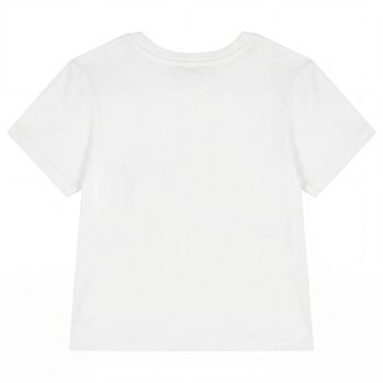 Girls White Bag T-Shirt