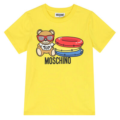 Yellow Teddy Logo T-Shirt