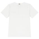 Boys White & Black Logo Shorts Set, 2, hi-res