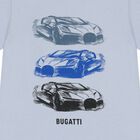 Younger Boys Blue Logo T-Shirt, 2, hi-res