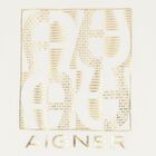 Boys White & Navy Blue Logo Pyjamas, 1, hi-res