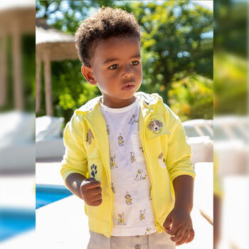 Younger Boys White T-Shirt
