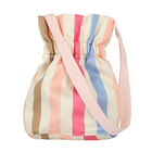 Girls Multi-Colored Striped Handbag, 1, hi-res